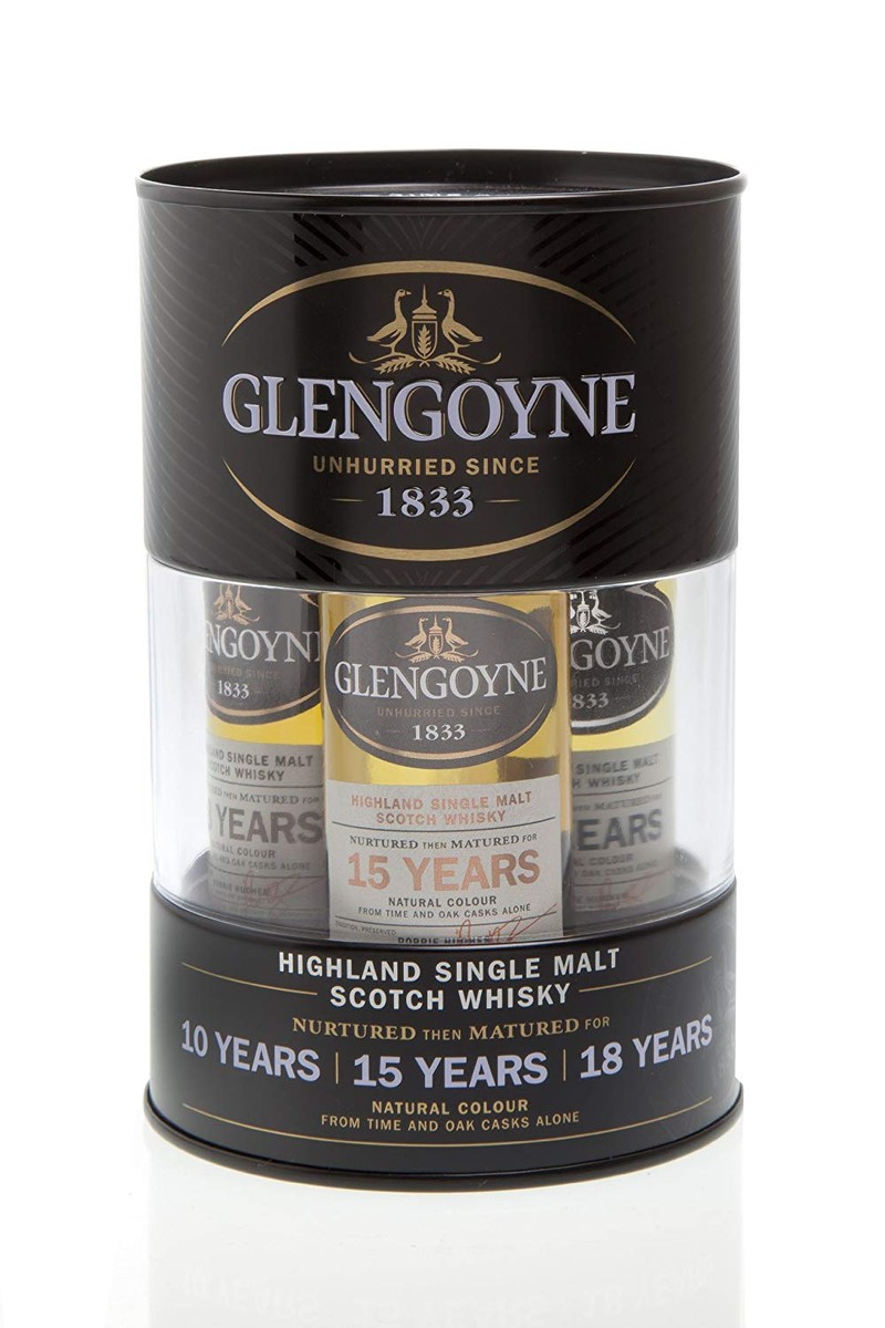 Coffret whisky écossais Glengoyne 10 ans & 2 verres - Marque Glengoyne