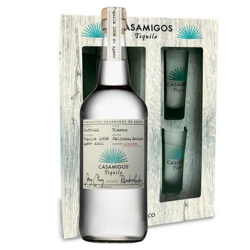 CASAMIGOS TEQUILA  BLANCO GIFT SET