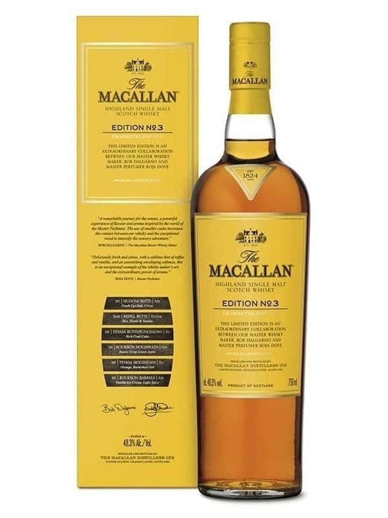 The Macallan Edition No 3 750ml