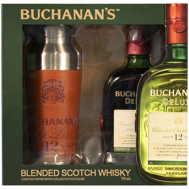 Buchanan's Deluxe Scotch Whiskey Gift Set + Ice Cube Tray 750ml – LP Wines  & Liquors