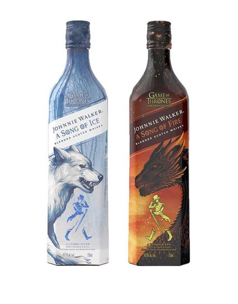 Whisky Johnnie Walker A Song Of Fire 750ml - Edição Limitada