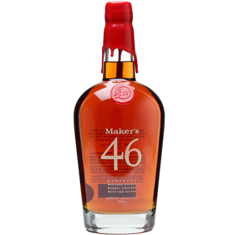 Maker's 46 Straight Bourbon, 750 ml Bottle, ABV 47.0%