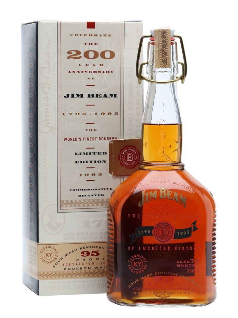 THE JIM BEAM 200th ANNIVERSARY (1795-1995) 750ML