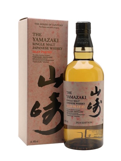 THE YAMAZAKI SINGLE MALT JAPANESE WHISKY ISLAY PEATED 750ML