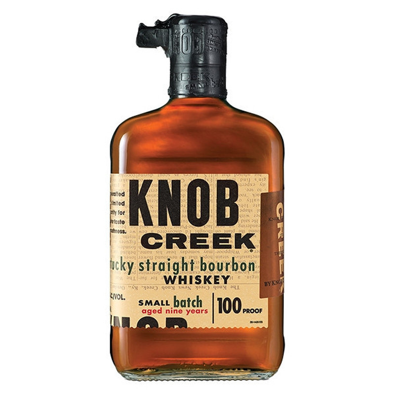 KNOB CREEK SMALL  BATCH BOURBON WHISKEY 9 YEARS 750ml