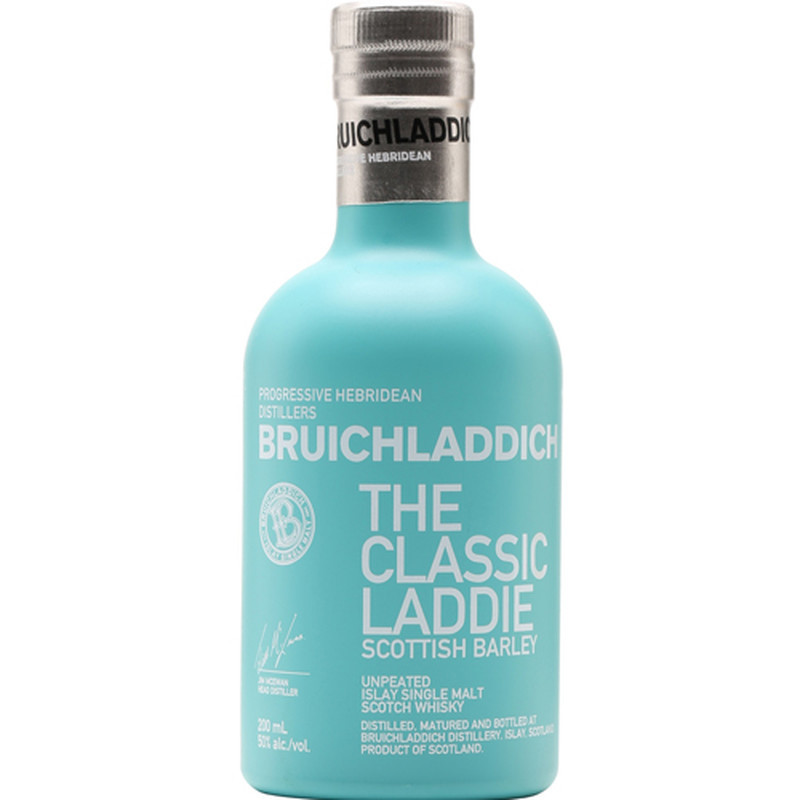 Bruichladdich classic laddie scottish barley 750ml.