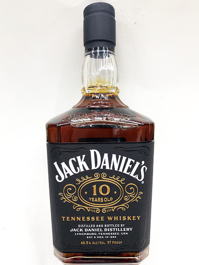 JACK DANIEL'S  10 YEARS OLD TENNESSEE WHISKEY 750ML