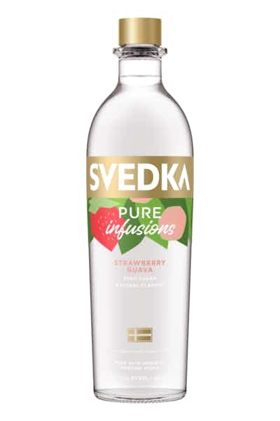 SVEDKA PURE INFUSION STRAWBERRY-GUAVA