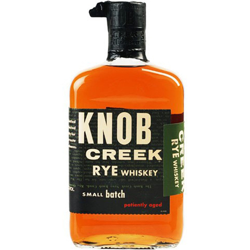 KNOB CREEK  STRAIGHT RYE BOURBON WHISKEY  1L