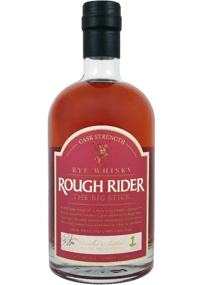 ROUGH RIDER RYE WHISKY THE BIG STICK BATCH #4 750ML