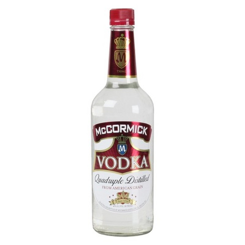 McCormick Vodka 750ml Glass