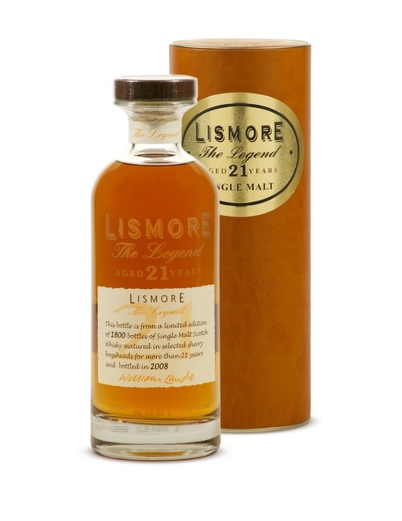 LISMORE SPEYSIDE SINGLE MALT  21 YEARS 750ml